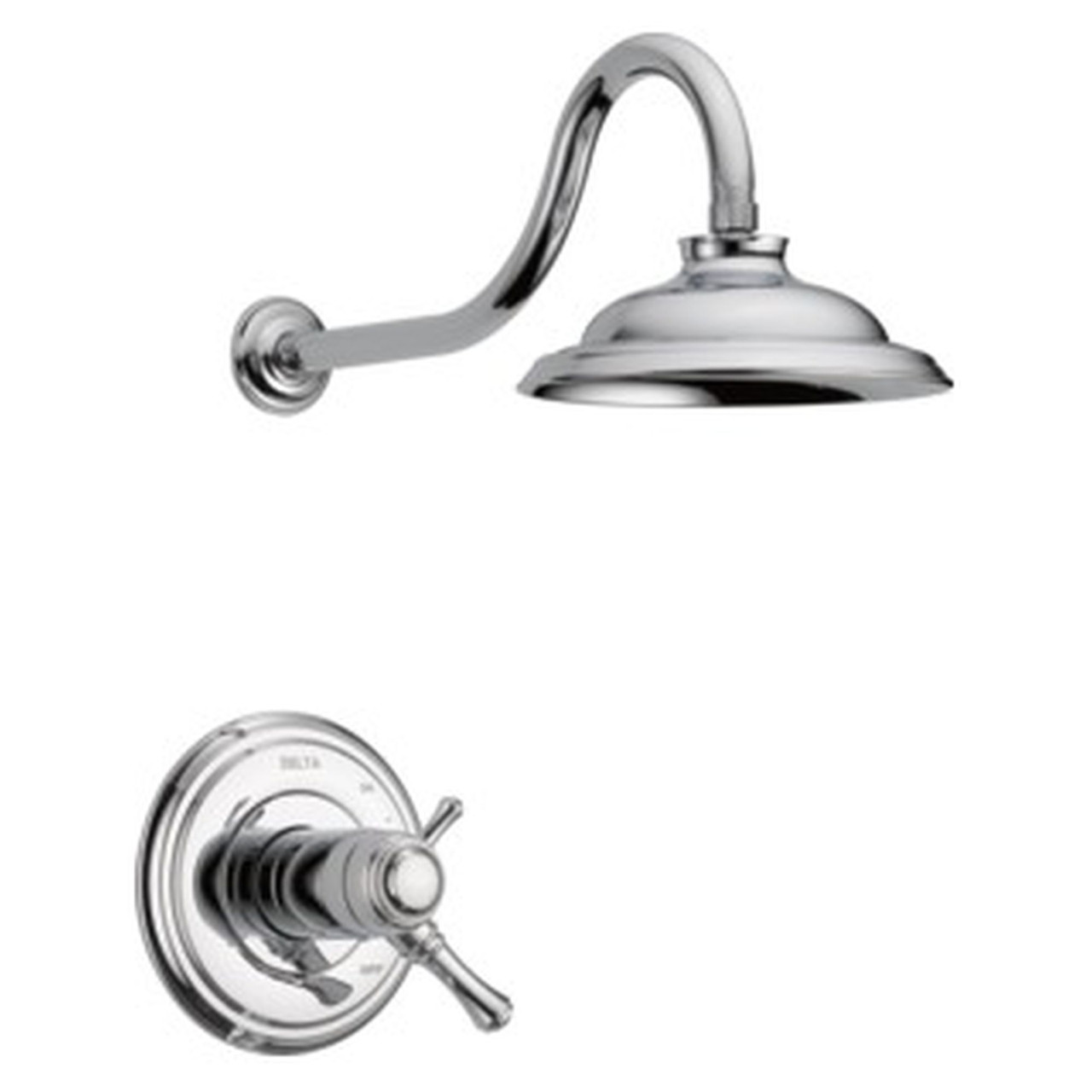 T17T297-WE Cassidy TempAssure 17T Series Shower Trim, Chrome