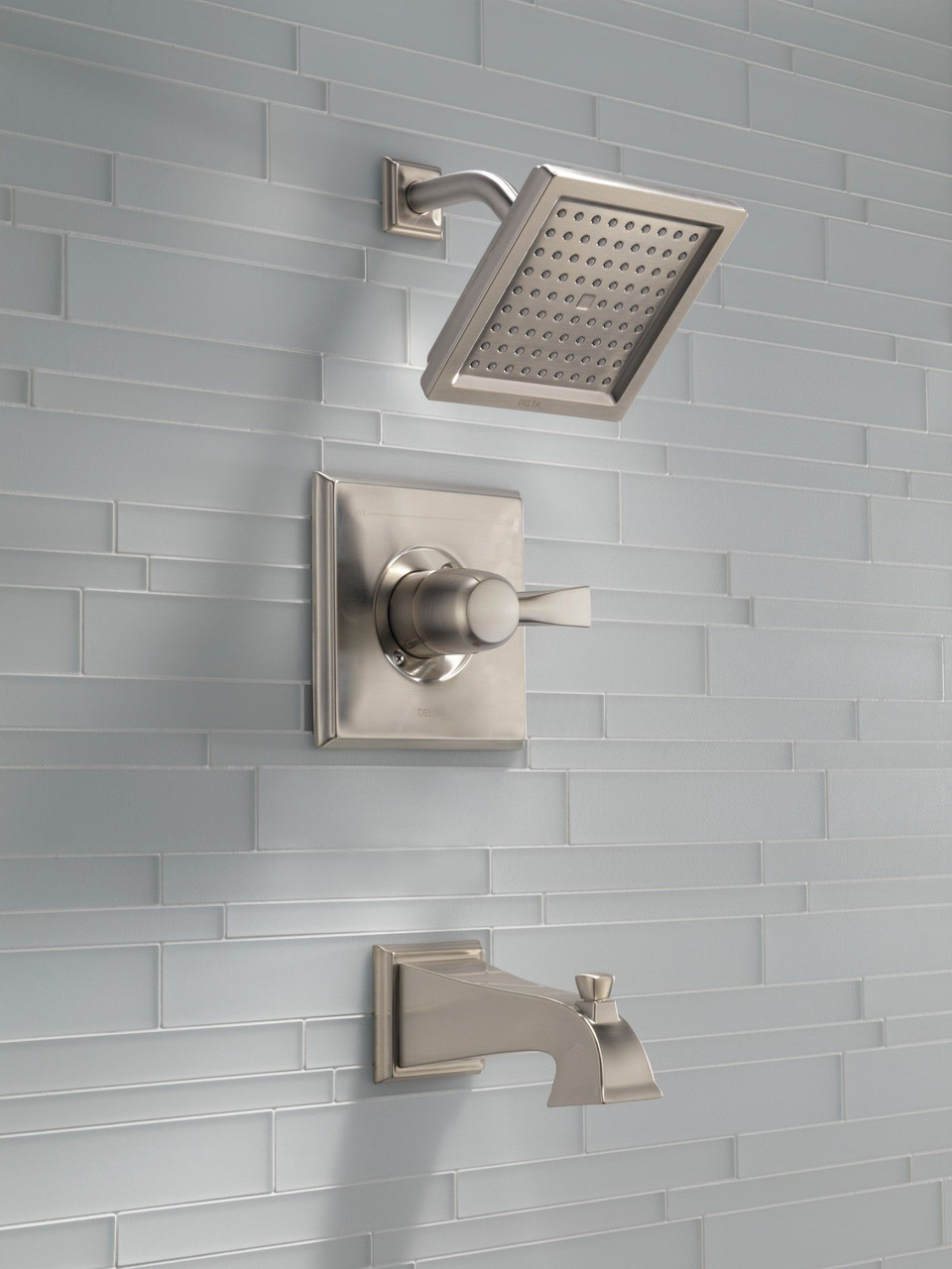 T14451-SS-WE Dryden Monitor 14 Series Tub & Shower Trim, Stainless