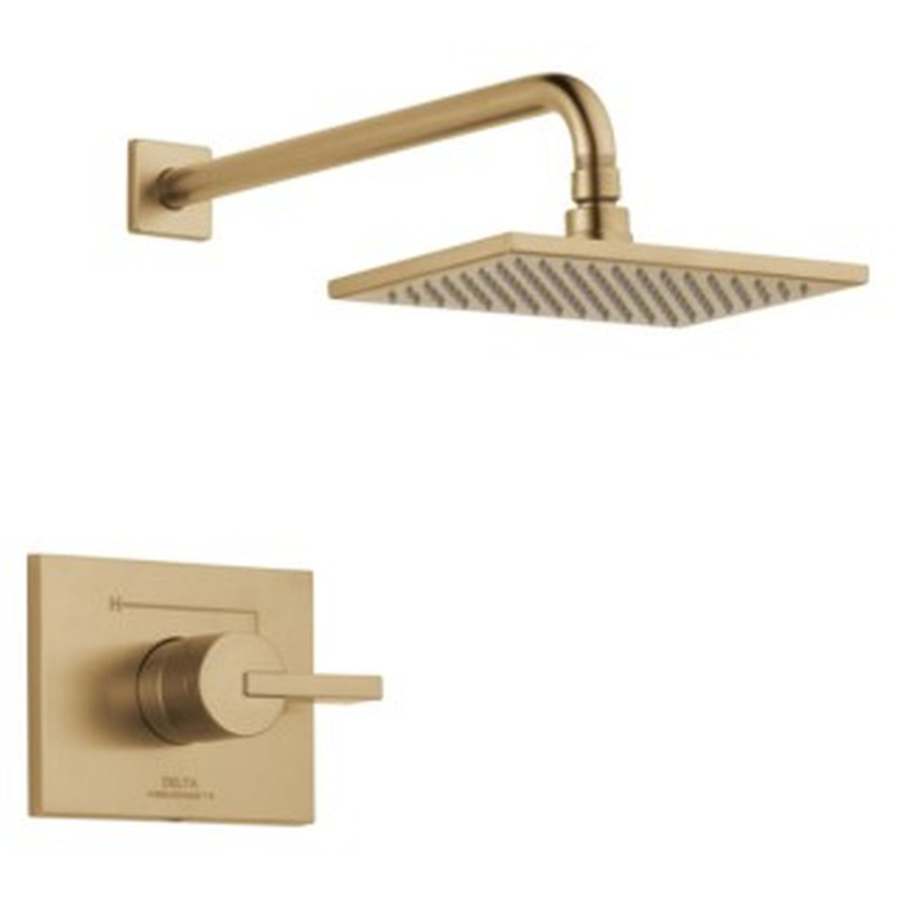 T14253-CZ-WE Vero Monitor 14 Series Shower Trim, Champagne Bronze