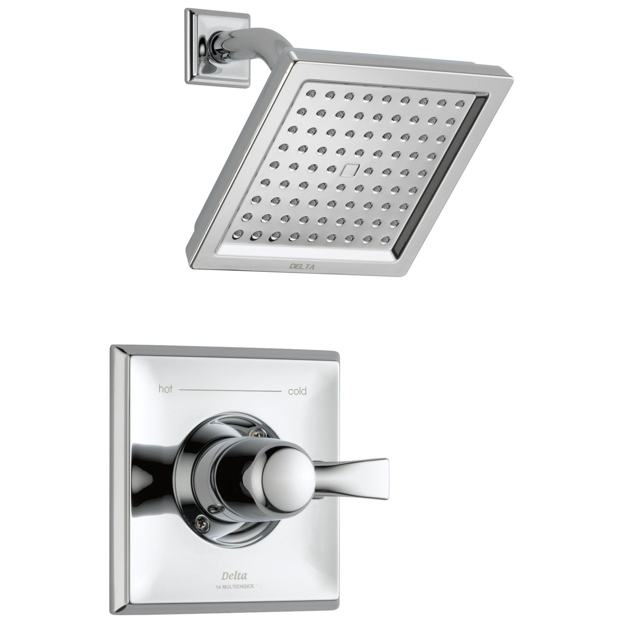 T14251-WE Dryden Monitor 14 Series Shower Trim, Chrome