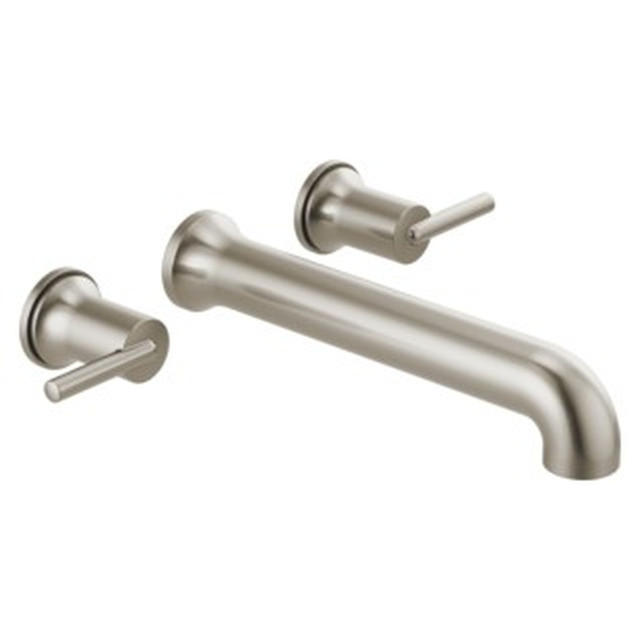 T5759-SSWL Trinsic Delta Trinsic Wall Mounted Tub Filler, Stainless