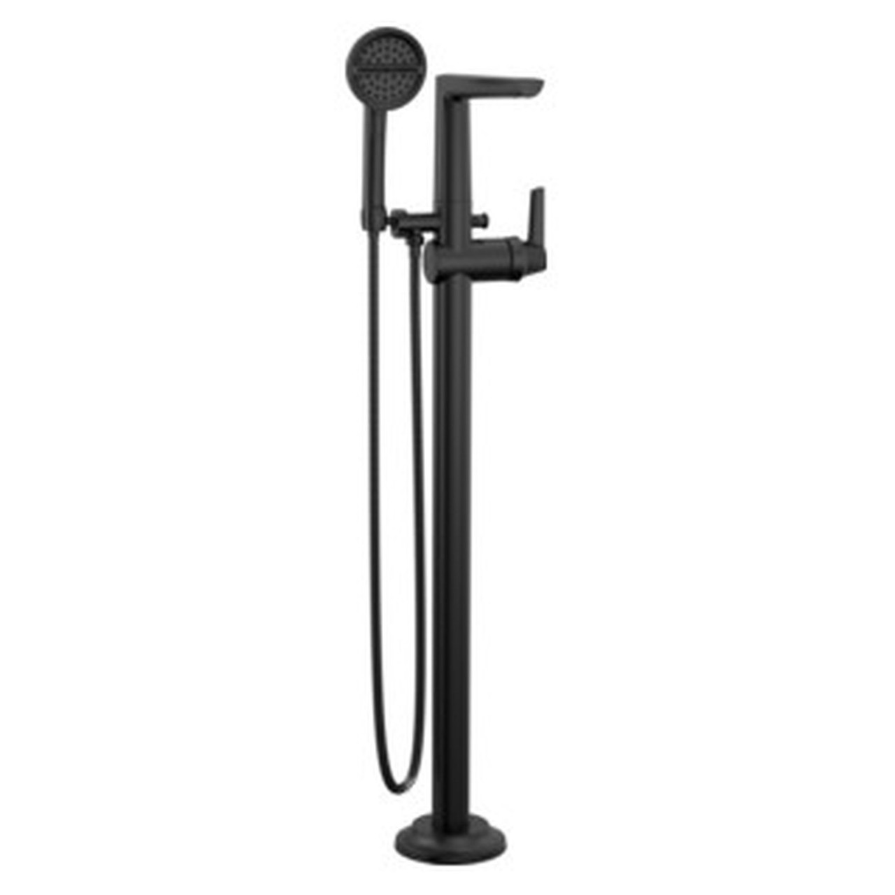 T4771-BLFL Galeon Delta Galeon Free Standing Tub Filler, Matte Black