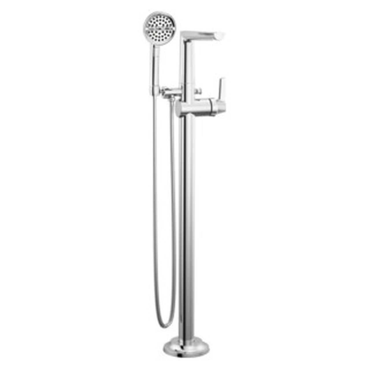 T4771-PR-FL Galeon Delta Galeon Free Standing Tub Filler, Lumicoat Chrome