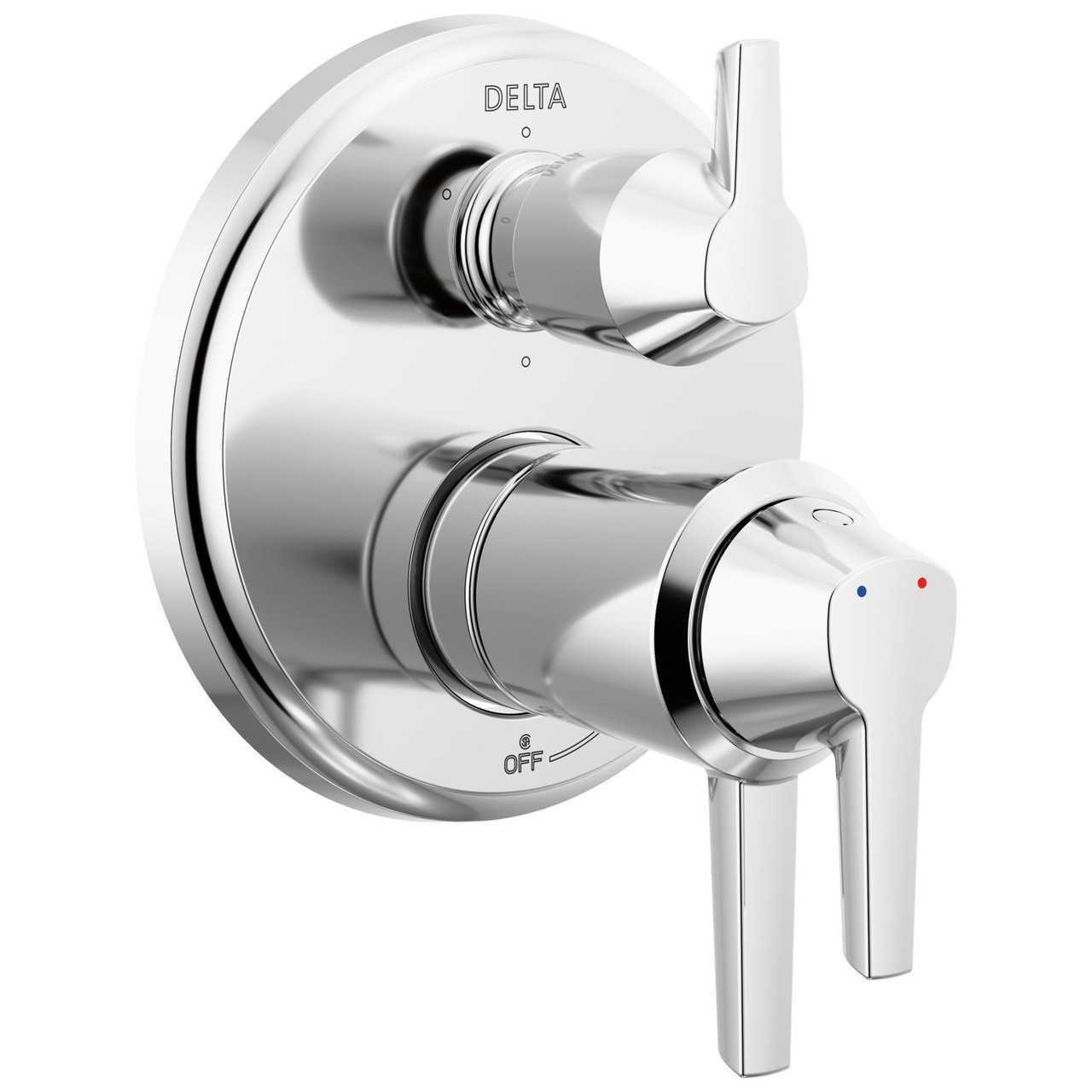 T27T971-PR Galeon 17T S Integrated Diverter Trim-6 Setting, Lumicoat Chrome
