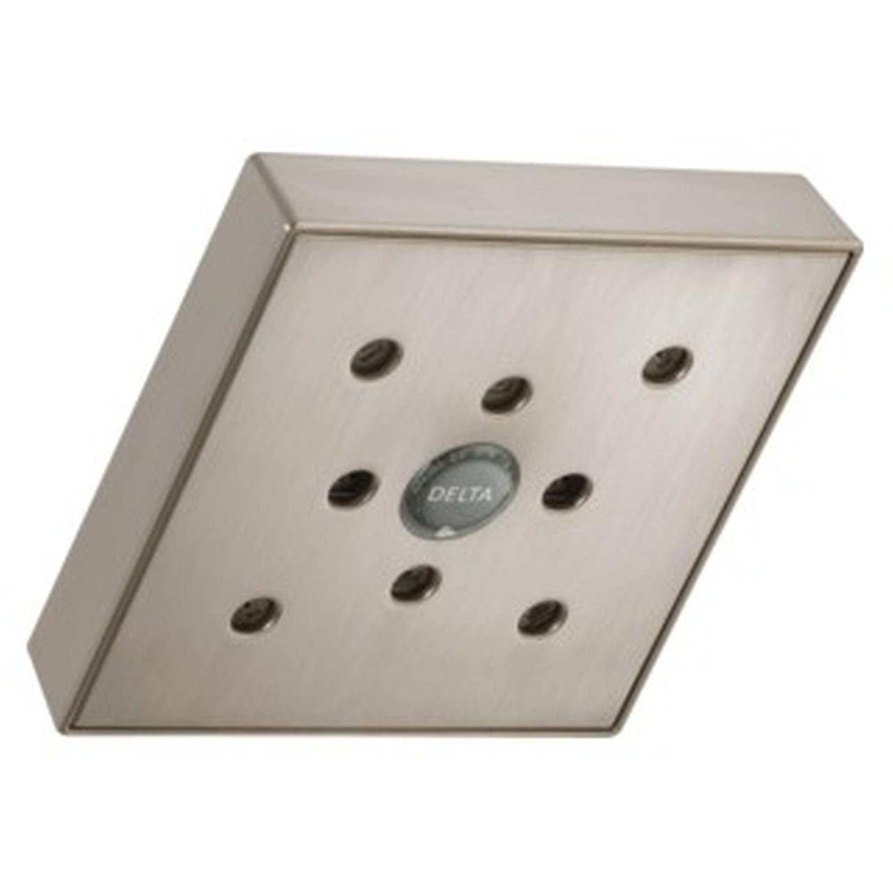 RP70171SSPR Universal Showering Components H2Okinetic Single-Setting Raincan Shower Head, Lumicoat Stainless