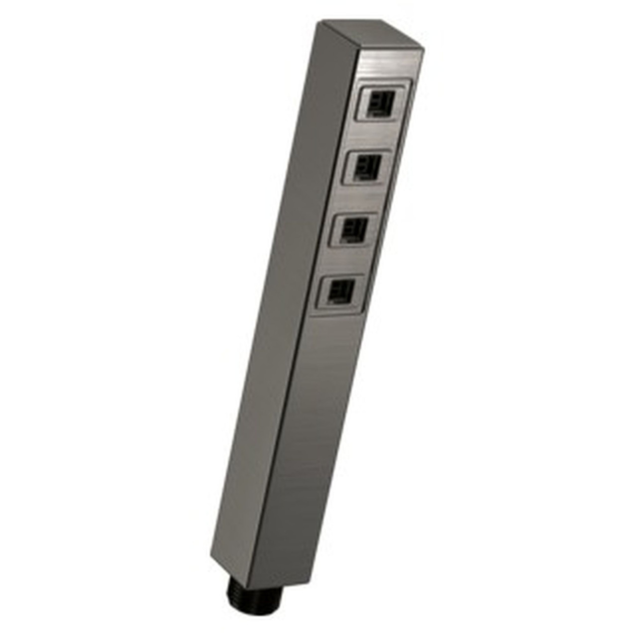 59567-KS-PR-PK Universal Showering Components H2Okinetic Single-Setting Hand Shower, Lumicoat Black Stainless