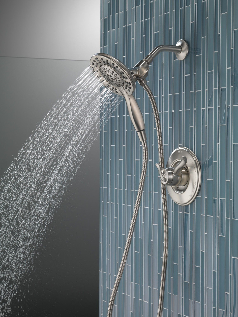 Delta 58499-SS Universal Showering Components In2ition HSSH 1.75 GPM 4-Setting, Stainless