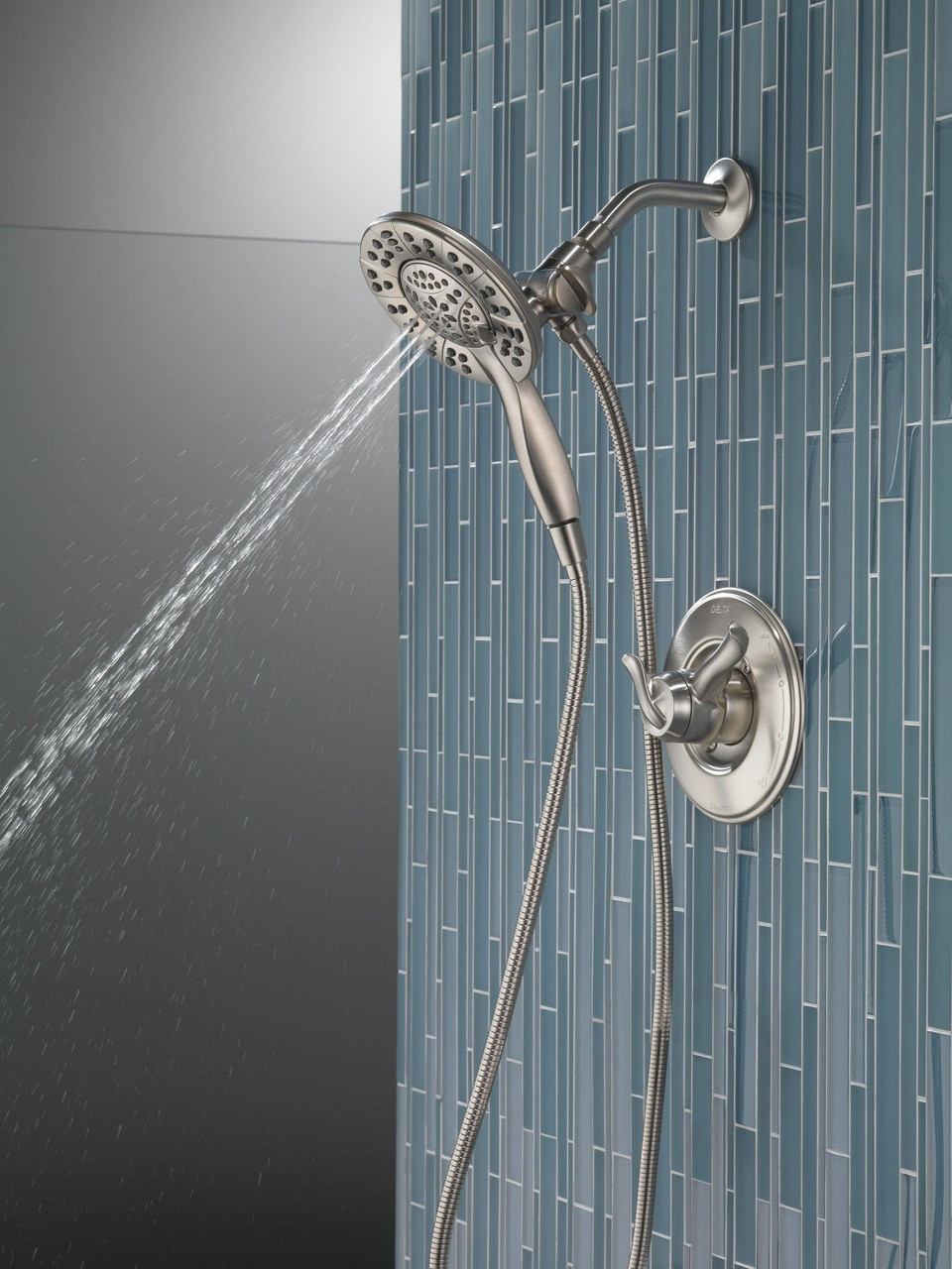 58499-SS Universal Showering Components In2ition HSSH 1.75 GPM 4-Setting, Stainless
