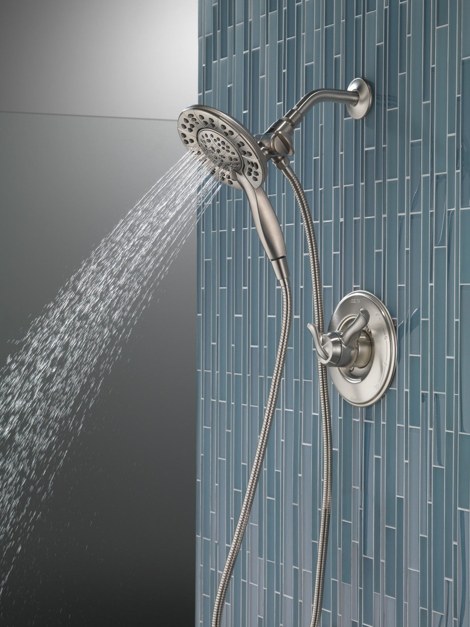 58499-SS Universal Showering Components In2ition HSSH 1.75 GPM 4-Setting, Stainless