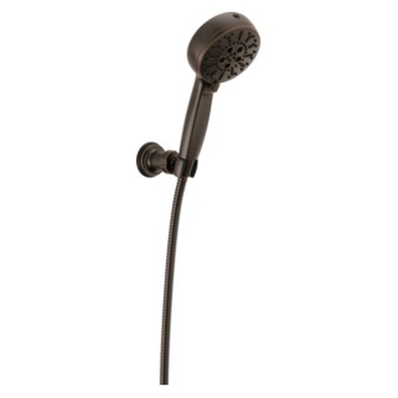 Delta 55884-RB Universal Showering Components 7-Setting Wall Mount Hand Shower with Cleaning Spray, Venetian Bronze
