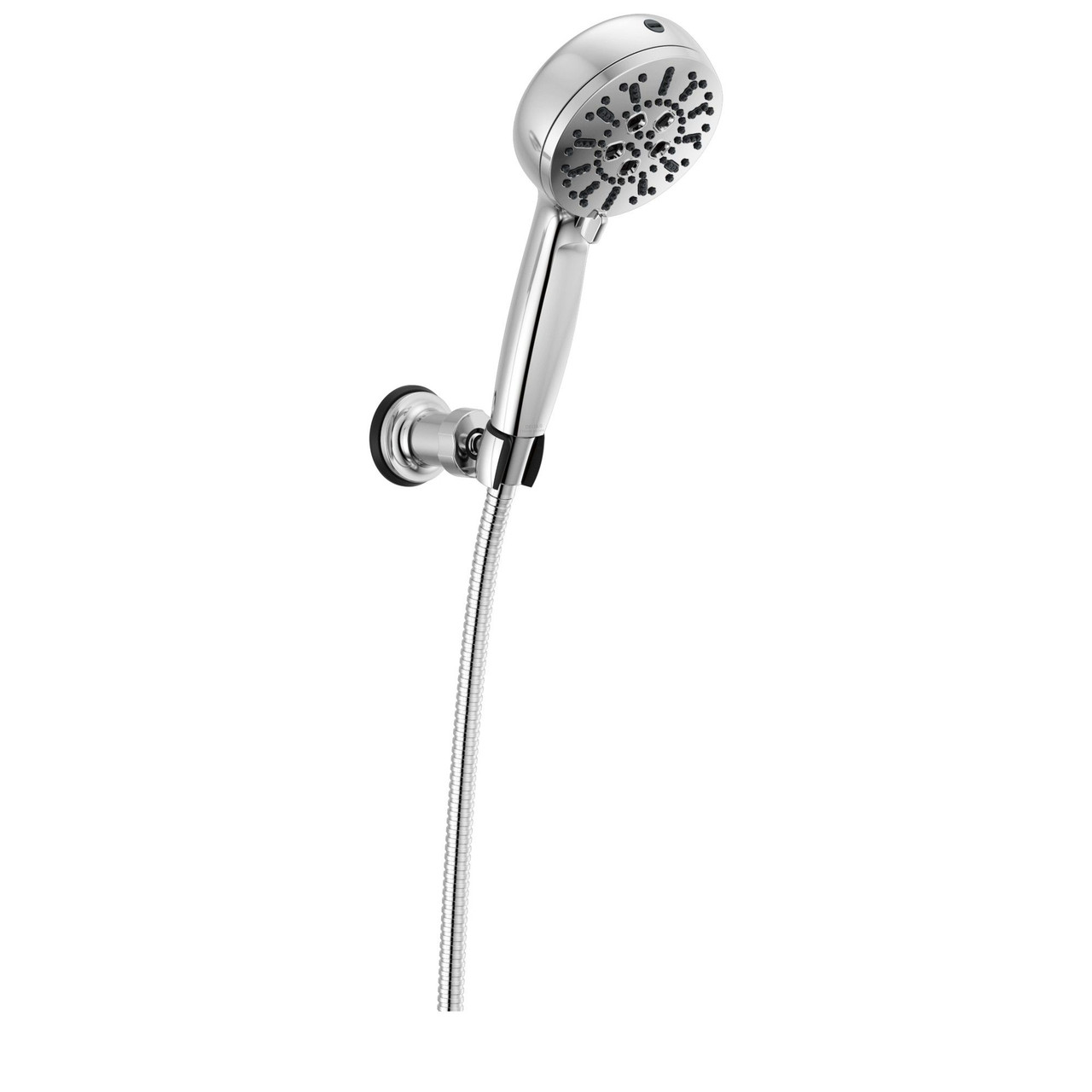 Delta 55884-PR Universal Showering Components 7-Setting Wall Mount Hand Shower with Cleaning Spray, Lumicoat Chrome