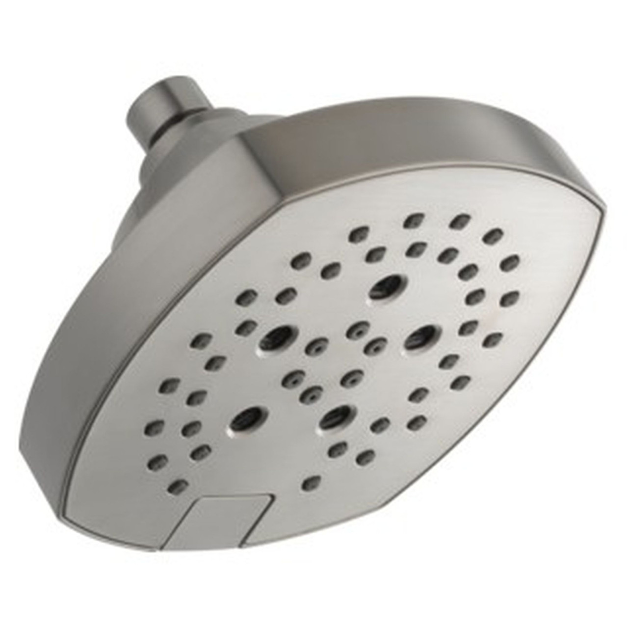 52663-SS Universal Showering Components 5-Setting H2Okinetic Shower Head, Stainless
