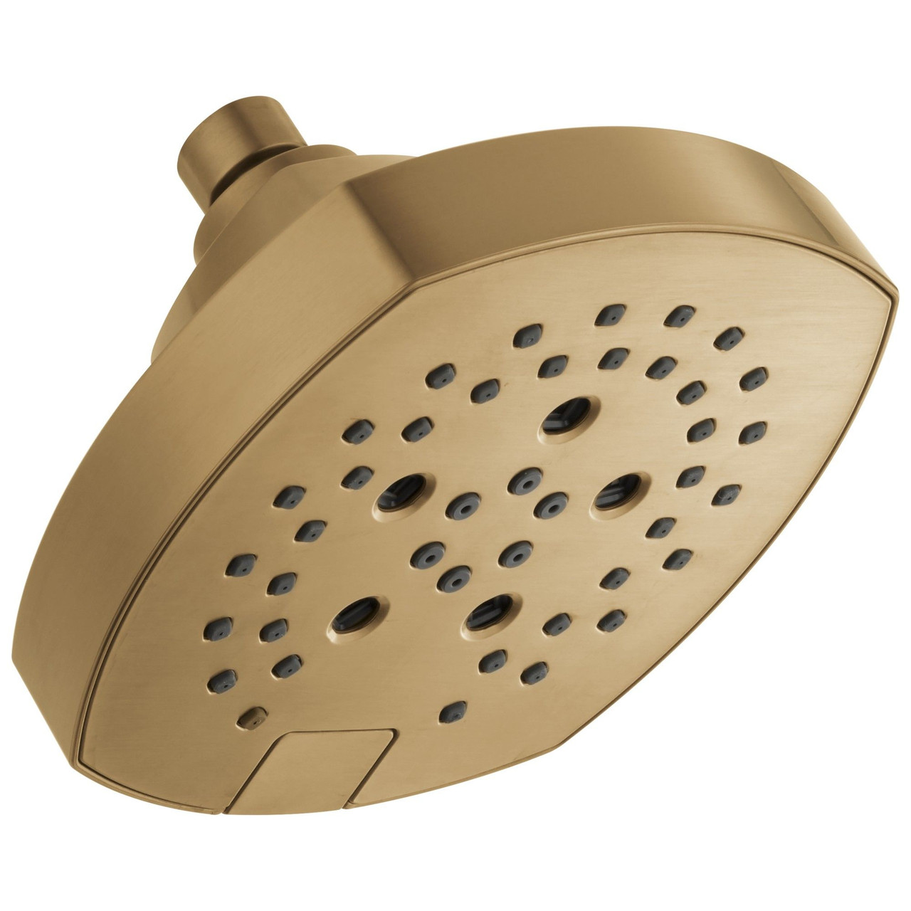 52663-CZ Universal Showering Components 5-Setting H2Okinetic Shower Head, Champagne Bronze