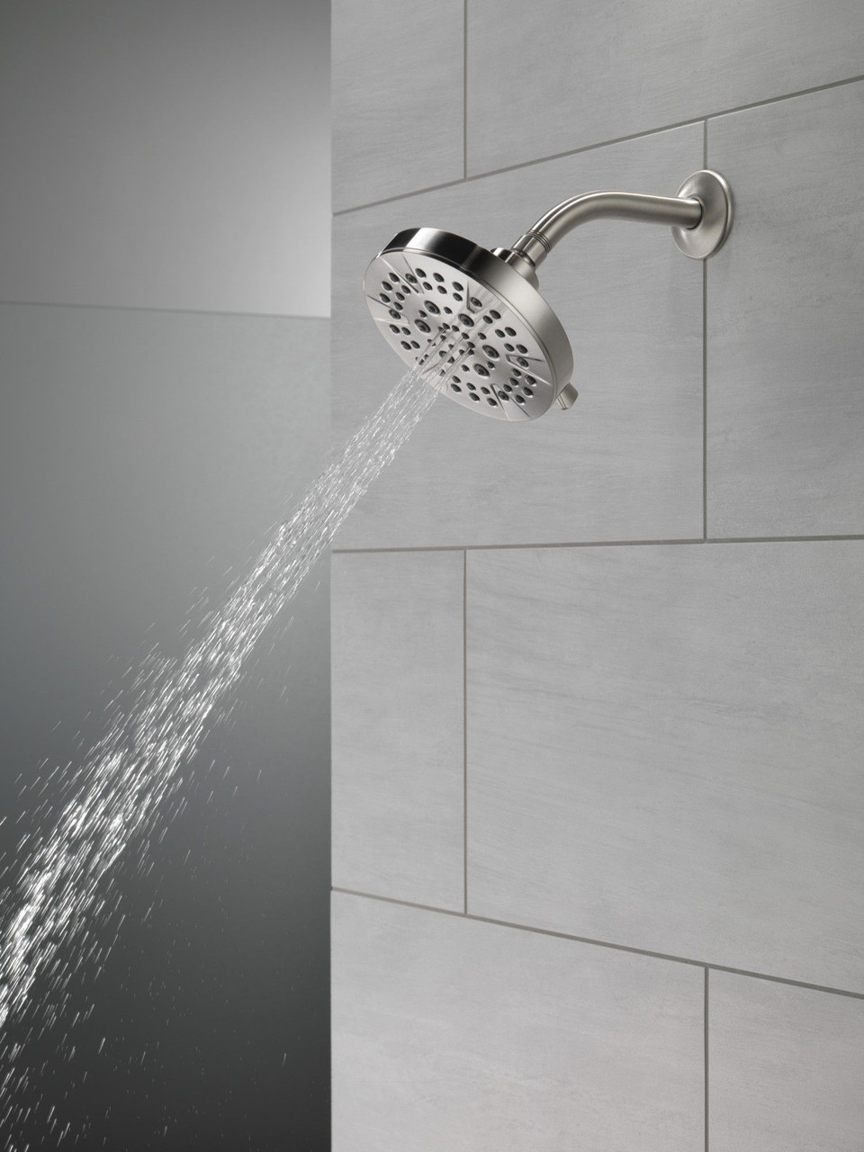 Delta 52535-SS Universal Showering Components 5-Setting Showerhead, Stainless