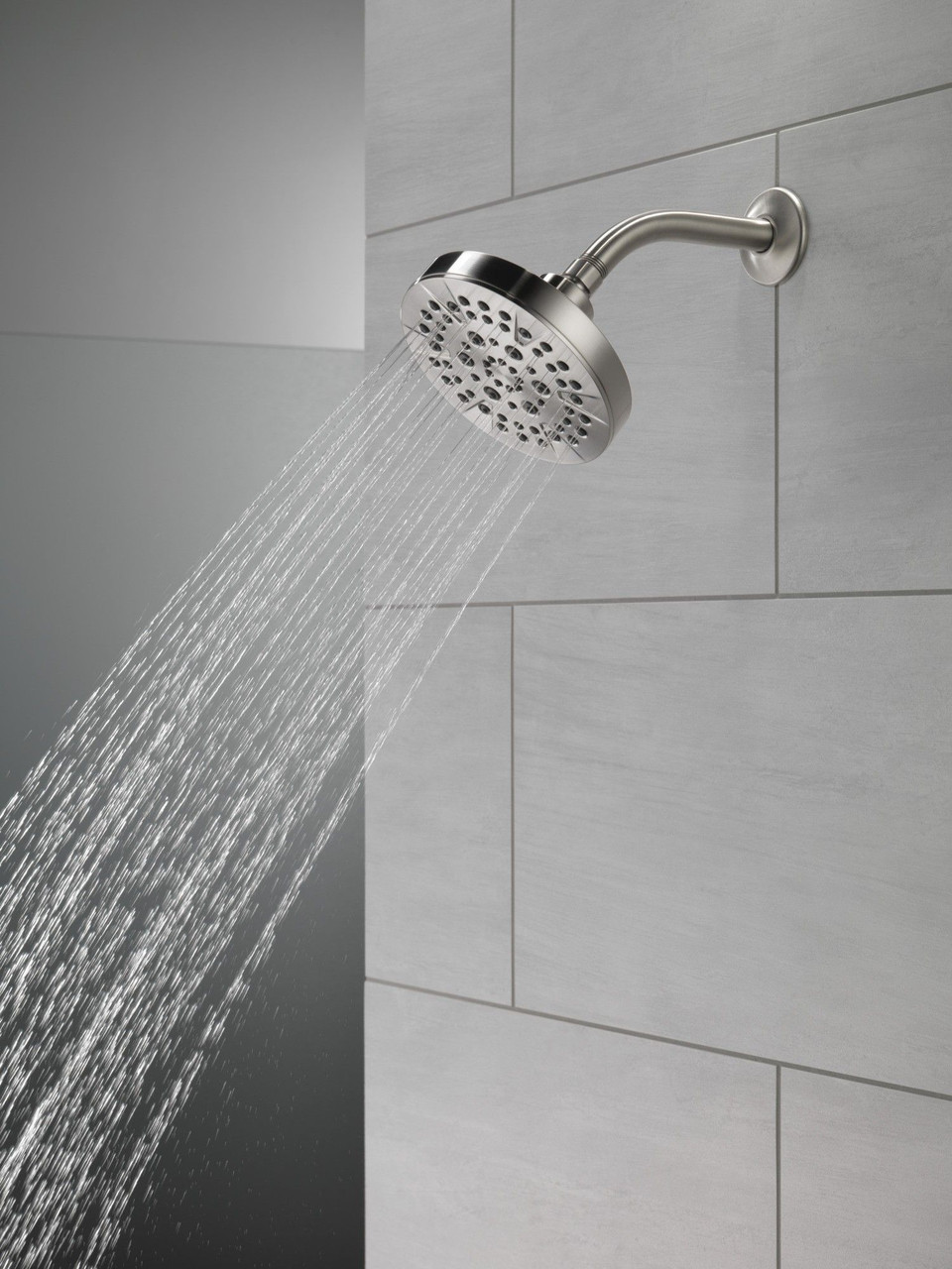 Delta 52535-SS Universal Showering Components 5-Setting Showerhead, Stainless