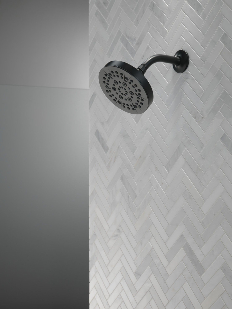 Delta 52535-BL Universal Showering Components 5-Setting Showerhead, Matte Black