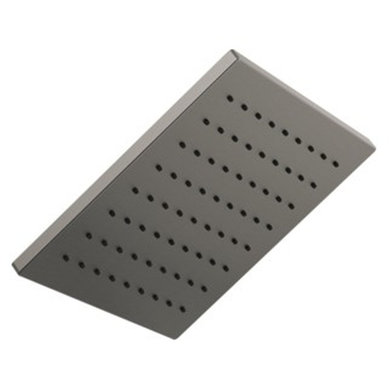 52159-KS-PR Universal Showering Components Single-Setting Metal Raincan Shower Head, Lumicoat Black Stainless