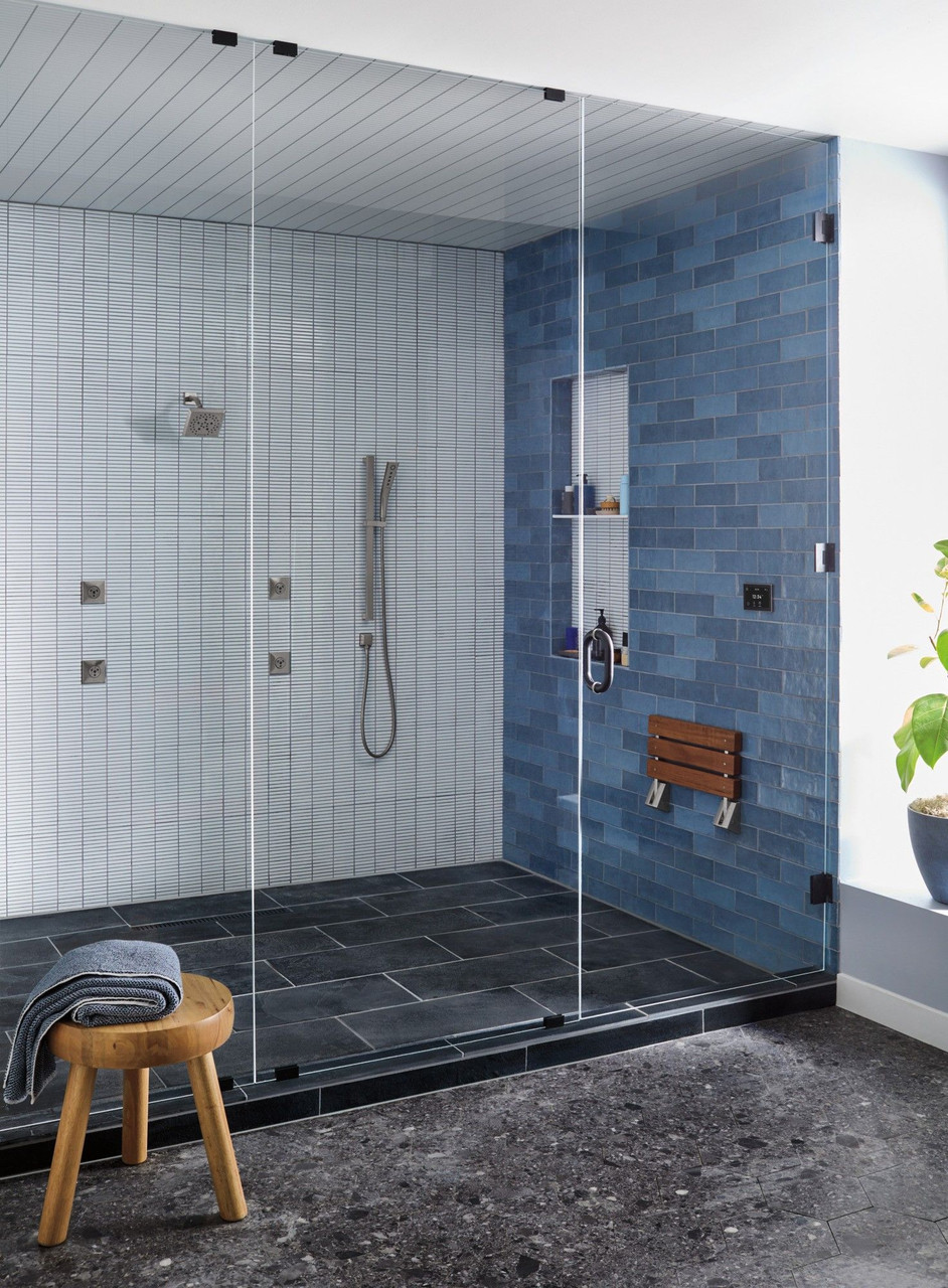 50570-KS-PR Universal Showering Components Square Wall Elbow for Hand Shower, Lumicoat Black Stainless