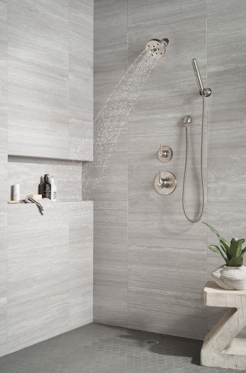 Delta 50560-SS-PR Universal Showering Components Wall Elbow for Hand Shower, Lumicoat Stainless
