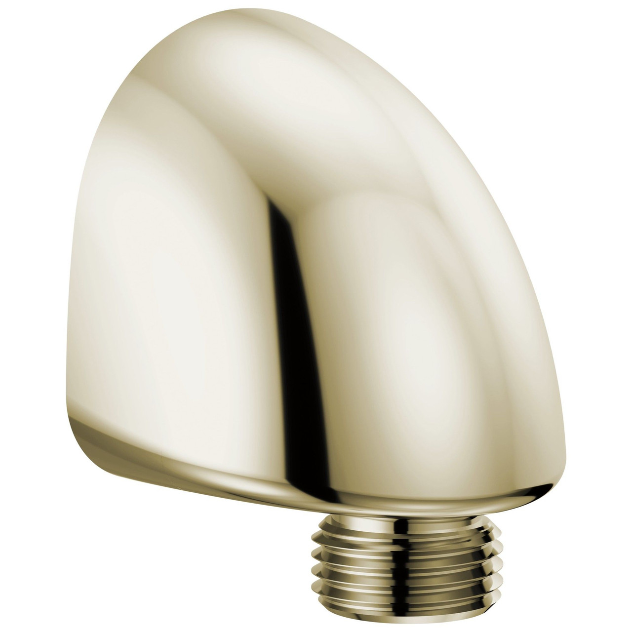 Delta 50560-PN-PR Universal Showering Components Wall Elbow For Hand Shower, Lumicoat Polished Nickel