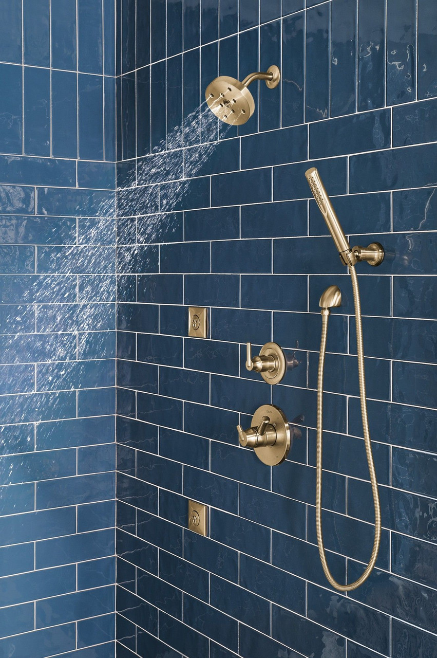 50560-CZ-PR Universal Showering Components Wall Elbow For Hand Shower, Lumicoat Champagne Bronze