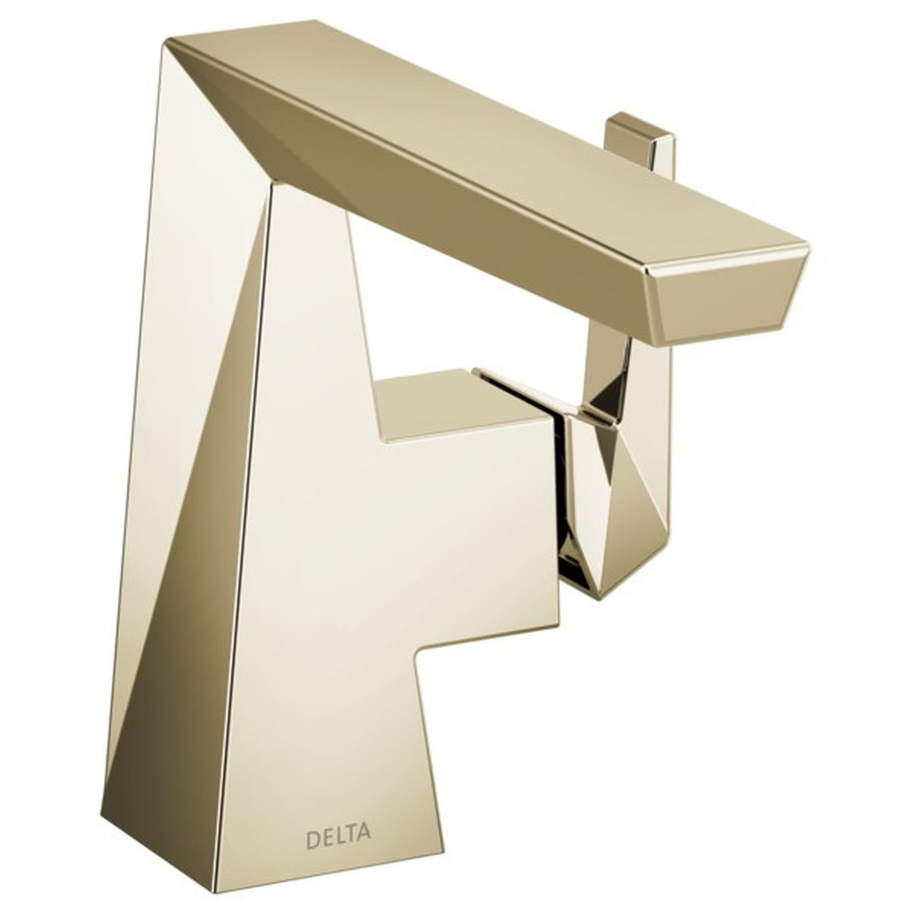 Delta 543-PN-PR-LPU-DST Trillian Single Handle Bathroom Faucet, Lumicoat Polished Nickel