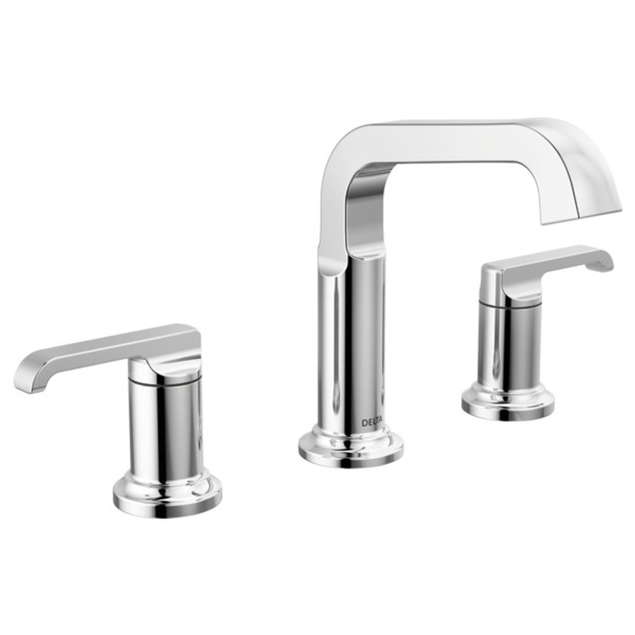 Delta 35589-PR-DST Tetra Two Handle Widespread Bathroom Faucet, Lumicoat Chrome