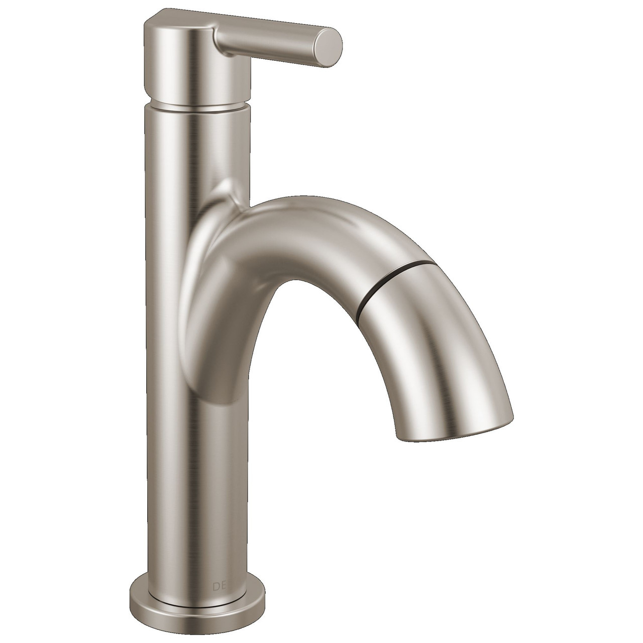Delta 15749LF-SSPD Nicoli 6.81-in x 6.06-in x 8.75-in Single Handle Pull-Down Bathroom Faucet, Stainless