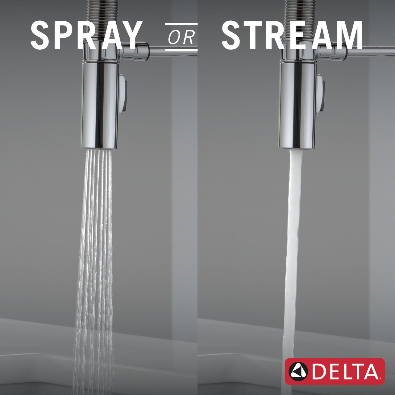 9659TL-DST Trinsic 11.50-in x 4.19-in x 20.44-in Touch2O Kitchen Faucet with Touchless Technology, Chrome