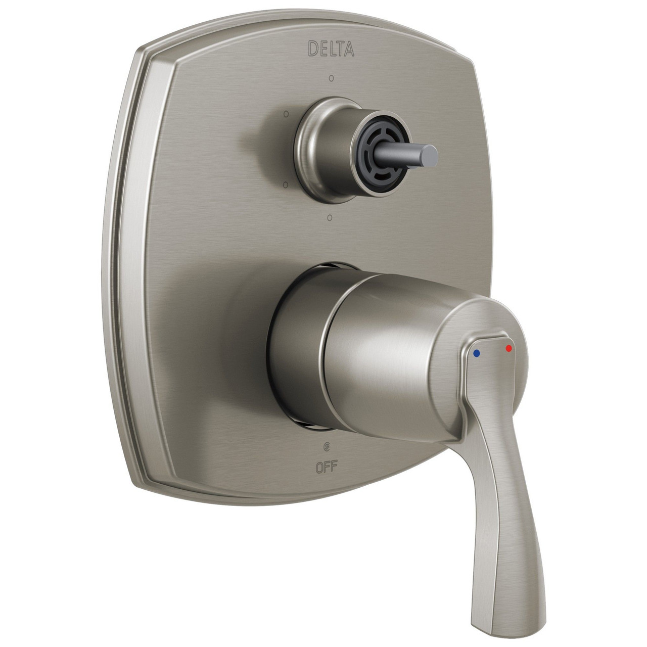 T24976-SSLHP Stryke 14 Series Integrated Diverter Trim with Six Function Diverter Less Diverter Handle, Stainless