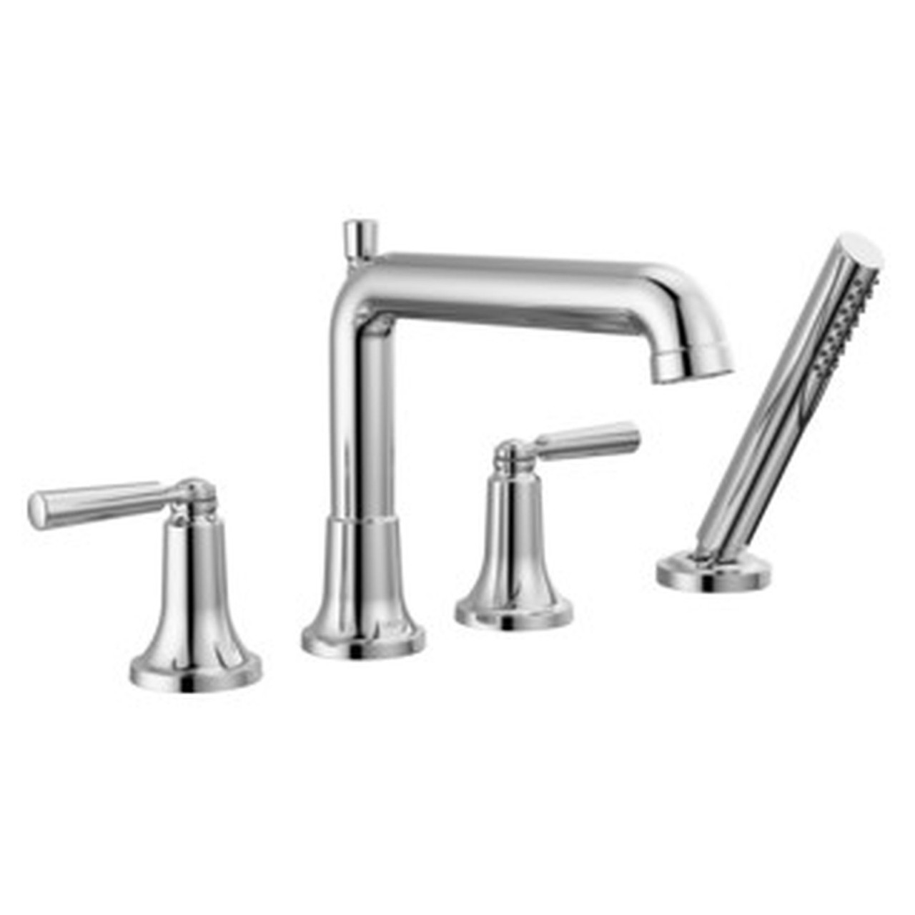 T4736 SAYLOR Delta SAYLOR Roman Tub Trim with Hand Shower, Chrome