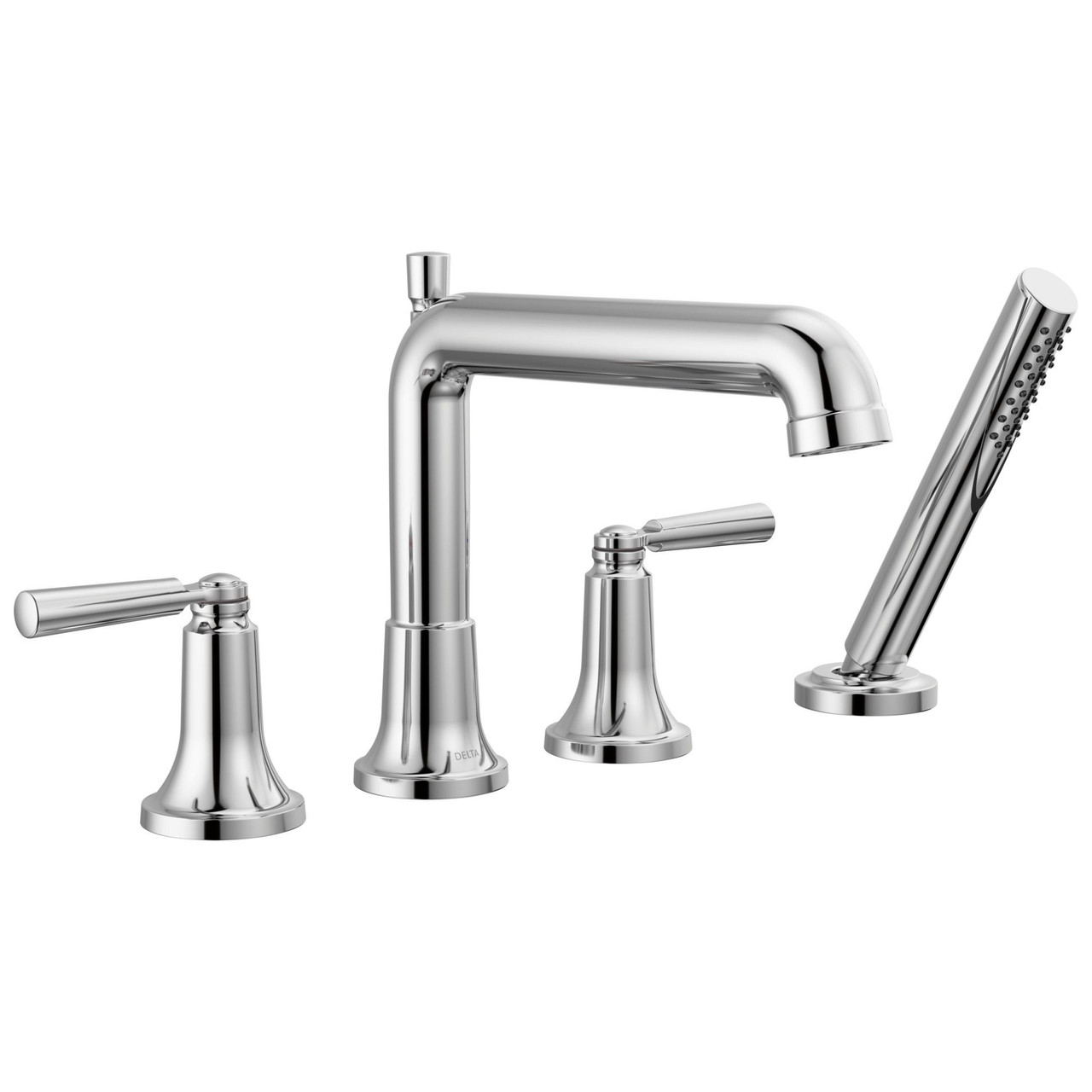 T4736 SAYLOR Delta SAYLOR Roman Tub Trim with Hand Shower, Chrome