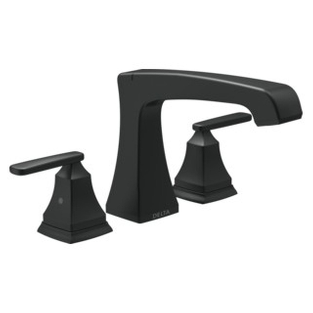 T2764-BL Ashlyn Delta Ashlyn Roman Tub Trim, Matte Black