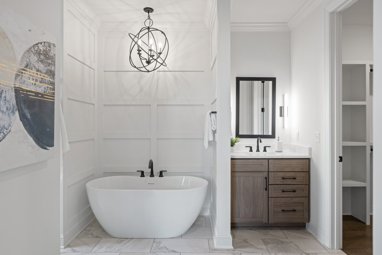 T2759-BL Trinsic Delta Trinsic Roman Tub Trim, Matte Black