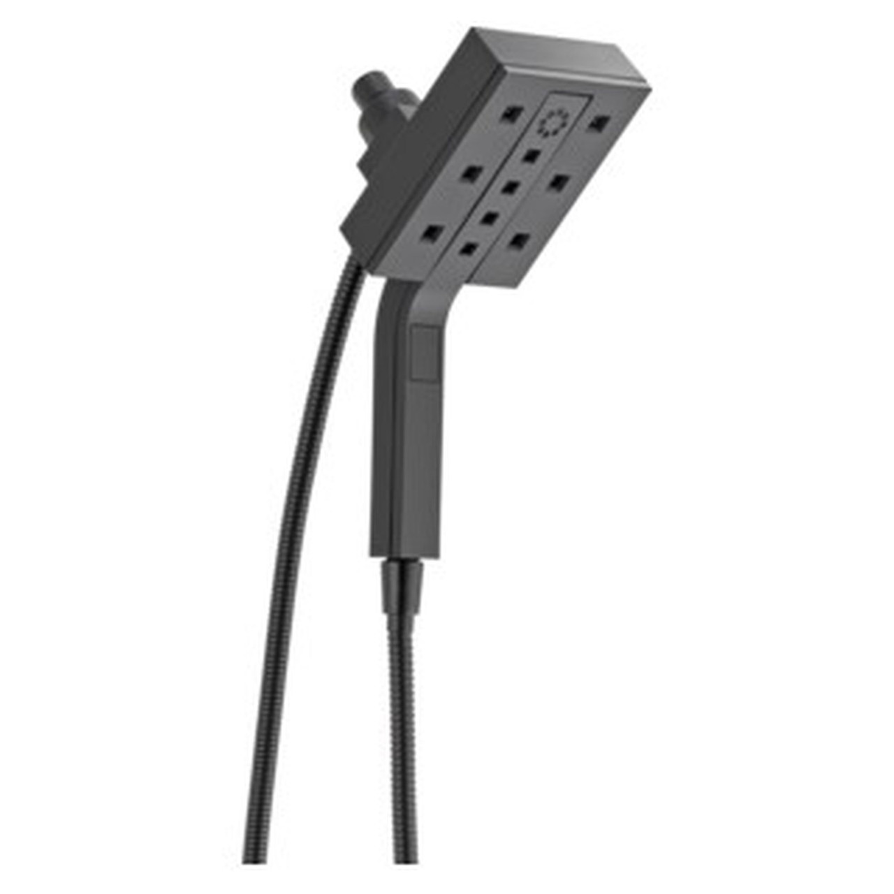 Delta 58473-BL Universal Showering Components H2Okinetic In2ition 4-Setting Two-in-One Shower, Matte Black