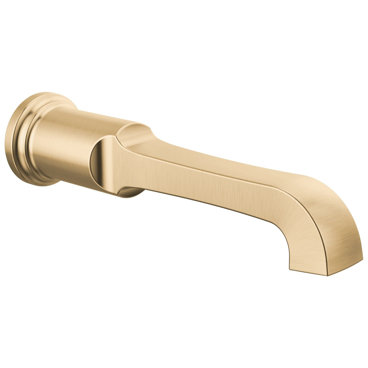 RP102061CZPR Tetra Non Diverter Tub Spout, Lumicoat Champagne Bronze