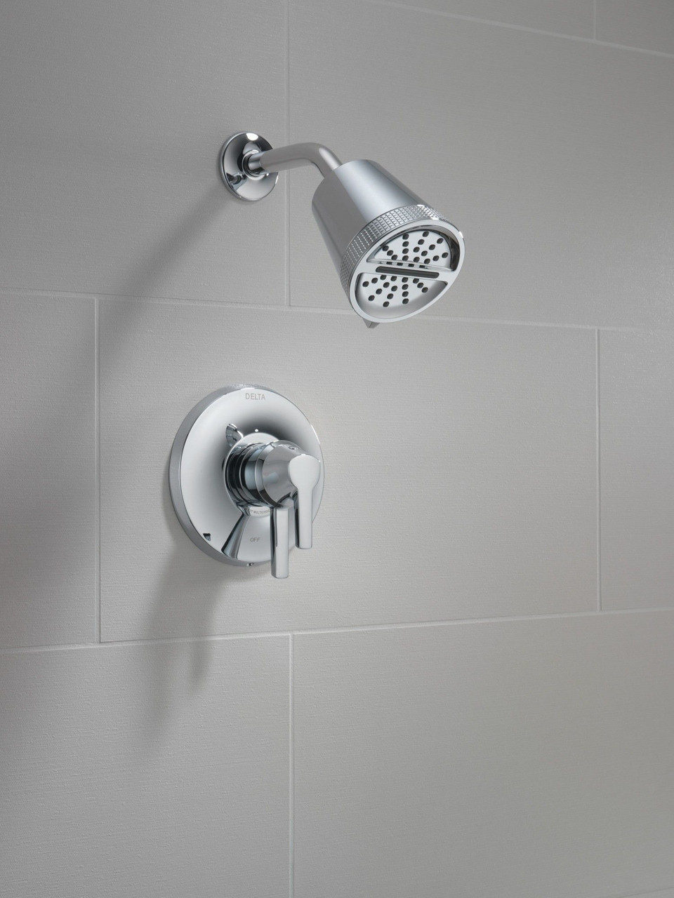 T17271-PR Galeon 17 Series Shower Trim with Cylinder SH, Lumicoat Chrome