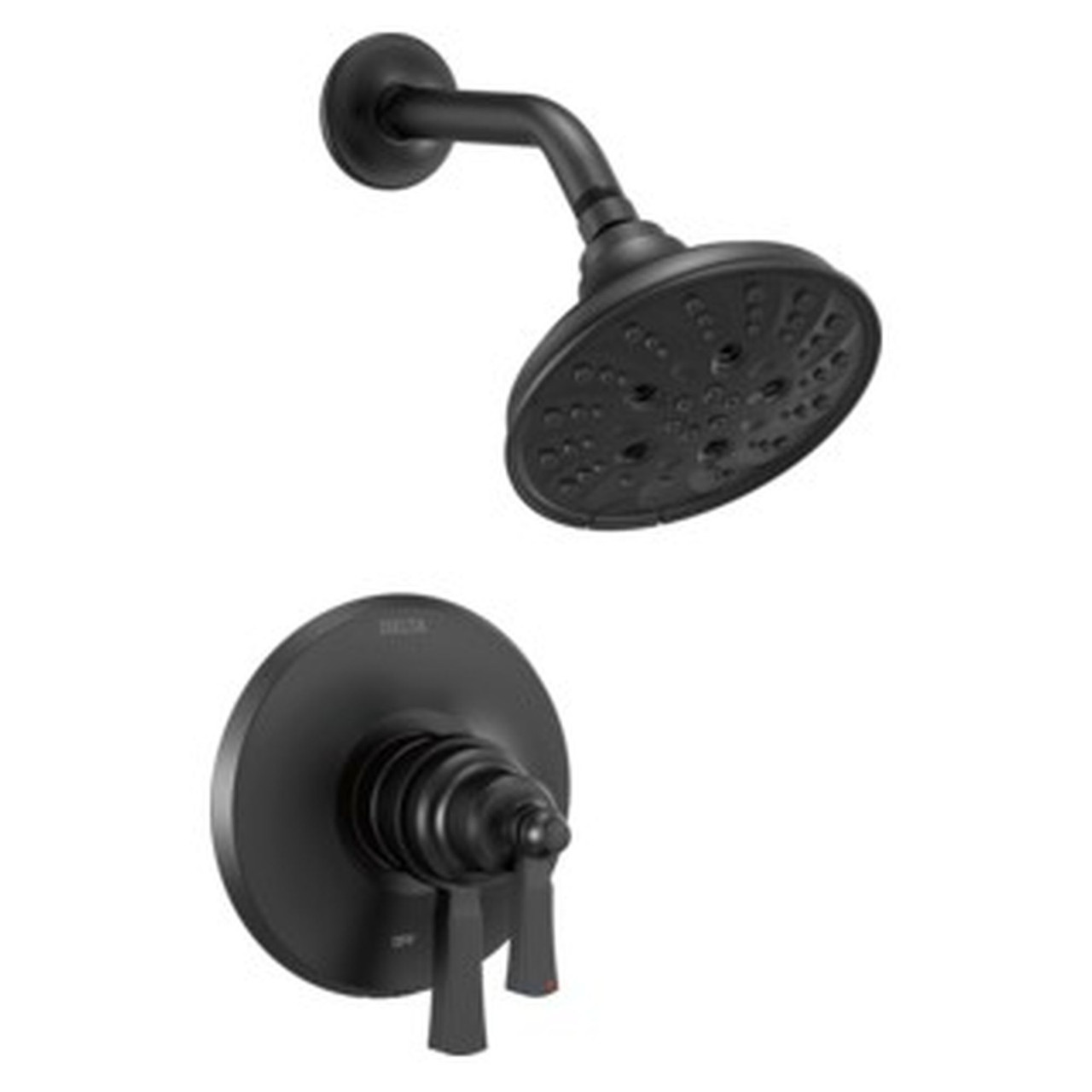 T17256-BL Dorval Monitor 17 Series Shower Trim, Matte Black