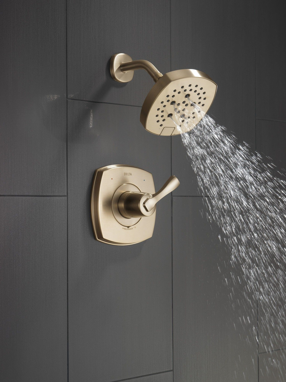T14276-CZ Stryke 14 Series Shower Only, Champagne Bronze