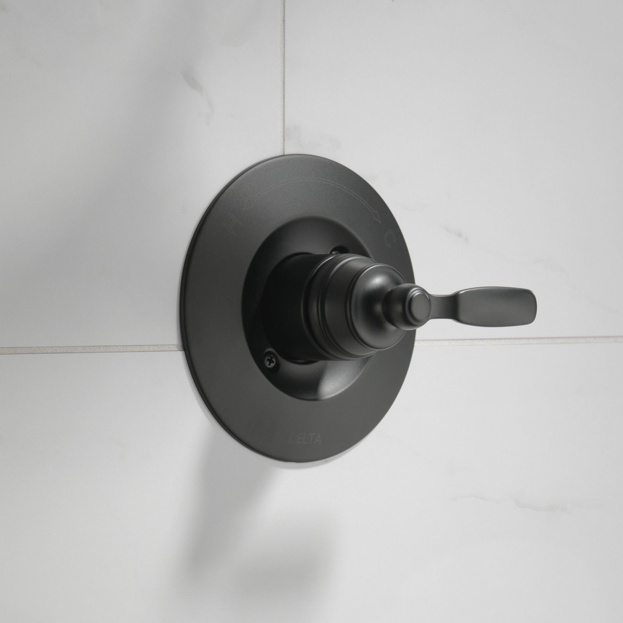 T14032-BL Woodhurst Valve Only Trim, Matte Black