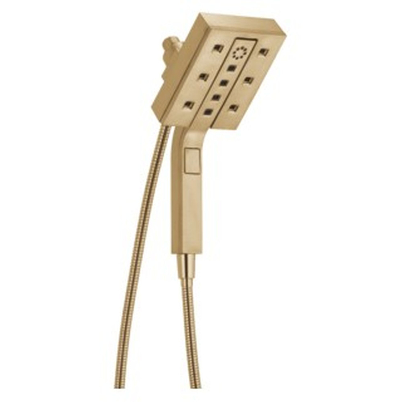 Delta 58473-CZ-PR Universal Showering Components H2Okinetic In2ition 4-Setting Two-In-One Shower, Lumicoat Champagne Bronze