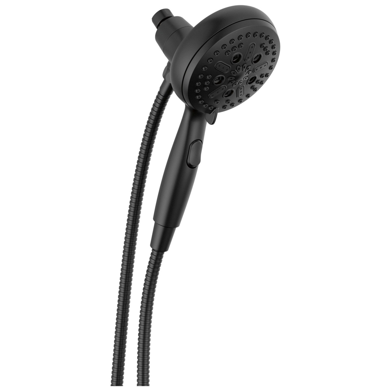 Delta 54810-BL-PK Universal Showering Components 7-Setting SureDock Magnetic Hand Shower, Matte Black