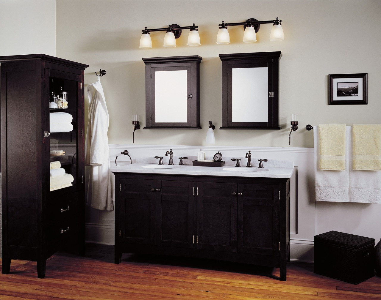 Delta 35955-RB-DST Victorian Two Handle Widespread Bathroom Faucet, Venetian Bronze