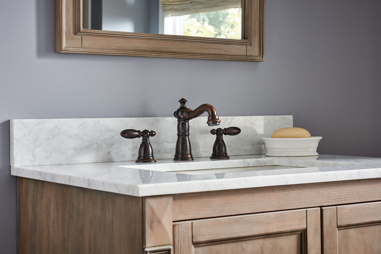 Delta 35955-RB-DST Victorian Two Handle Widespread Bathroom Faucet, Venetian Bronze