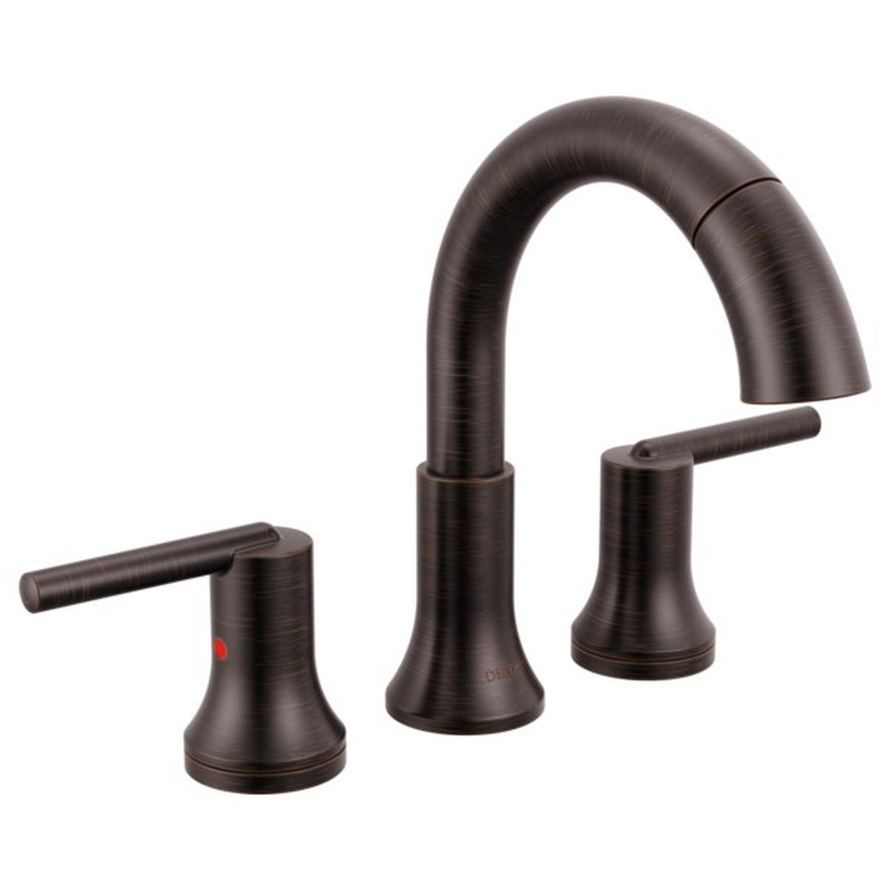 Delta 3559-RBPD-DST Trinsic Two Handle Widespread Pull Down Bathroom Faucet, Venetian Bronze