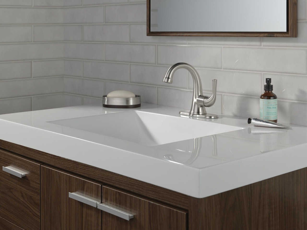 533LF-SSMPU Kayra Single Handle Bathroom Faucet, Stainless