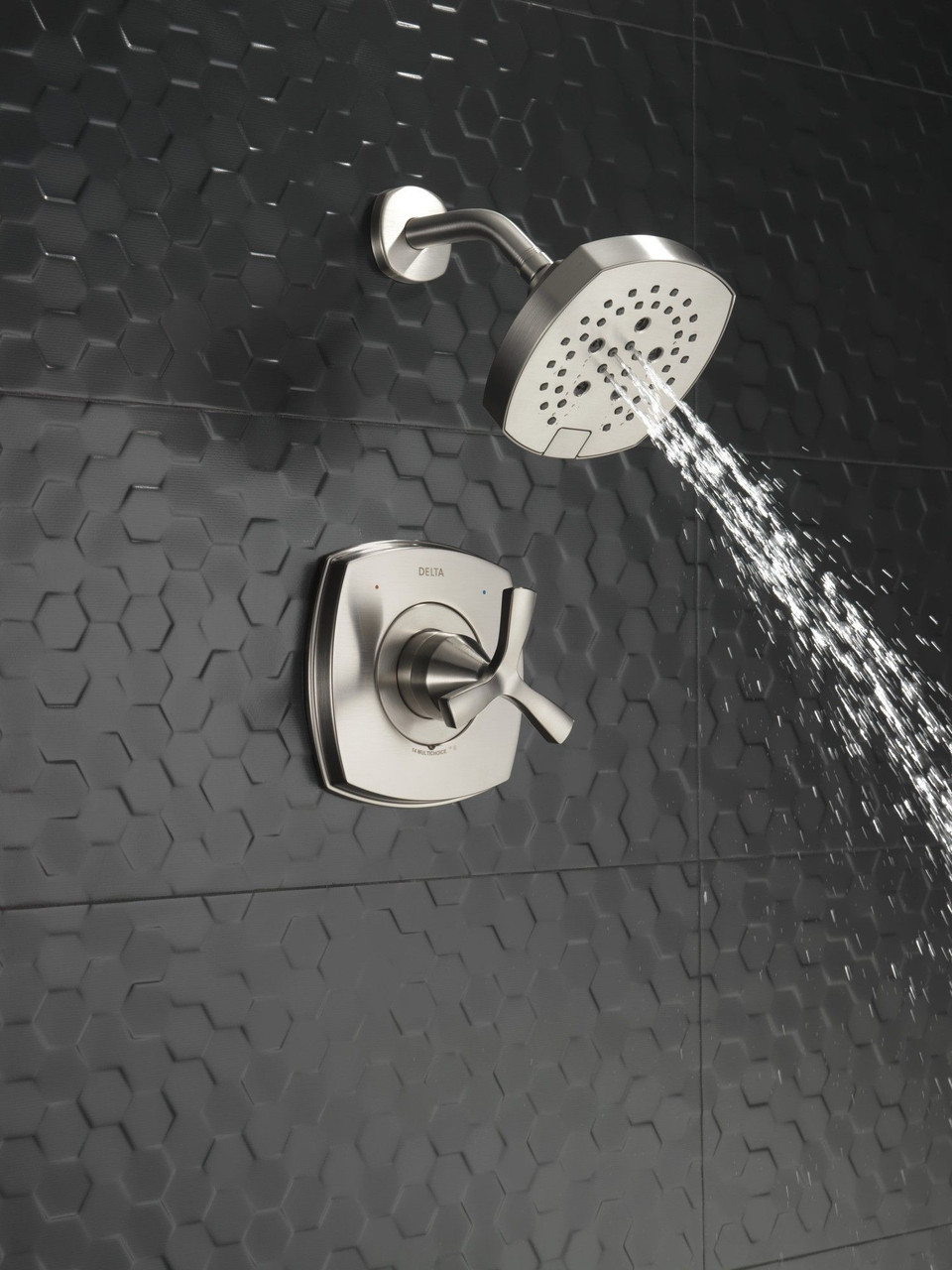 T142766-SS Stryke 14 Series Shower Only, Stainless