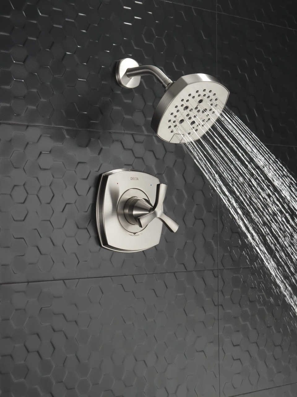 T142766-SS Stryke 14 Series Shower Only, Stainless