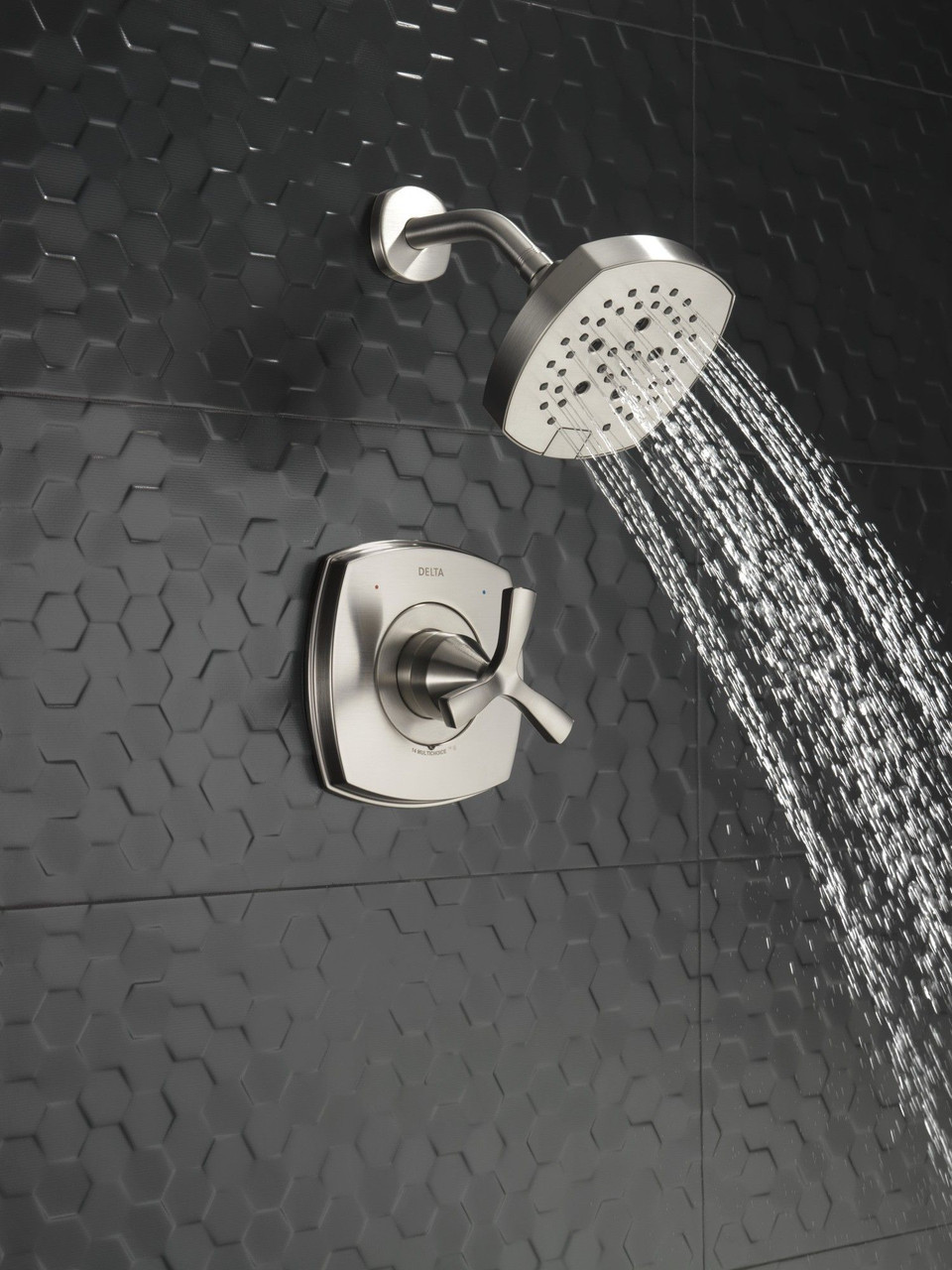 T142766-SS Stryke 14 Series Shower Only, Stainless