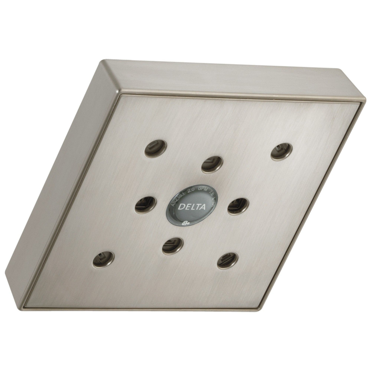 RP70171-SS15 Universal Showering Components H2Okinetic Single-Setting Raincan Shower Head, Stainless